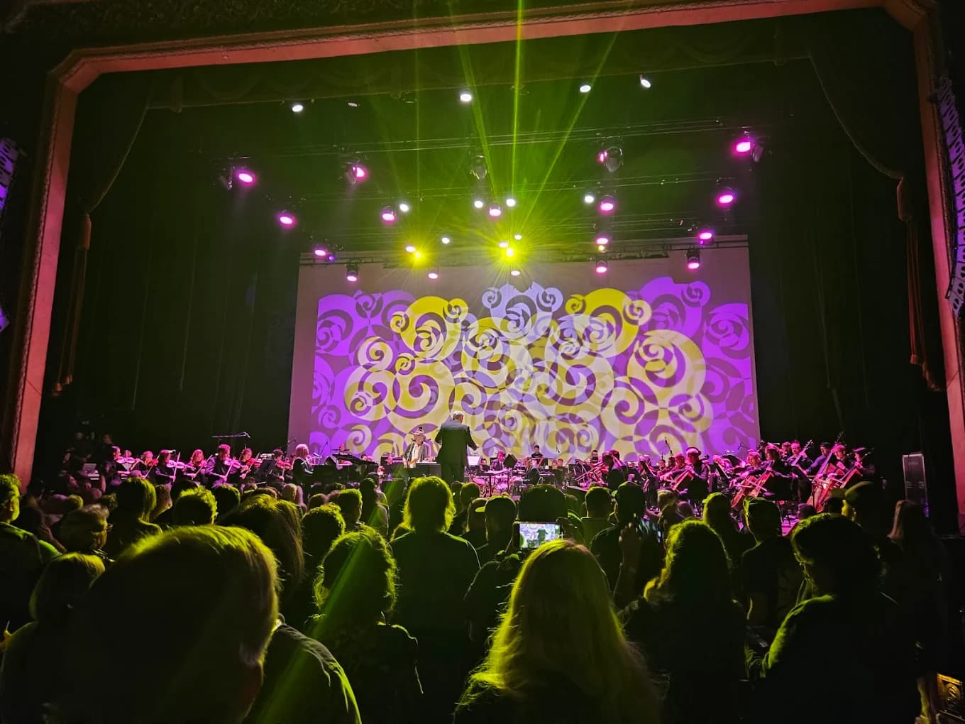 A full house at Saenger Theatre
