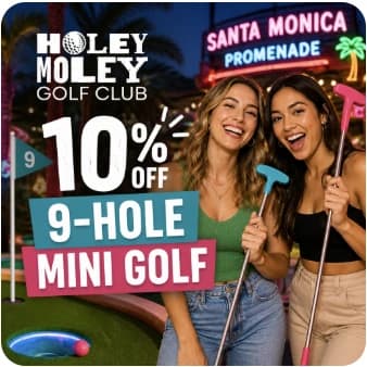 10% off 9-hole mini golf