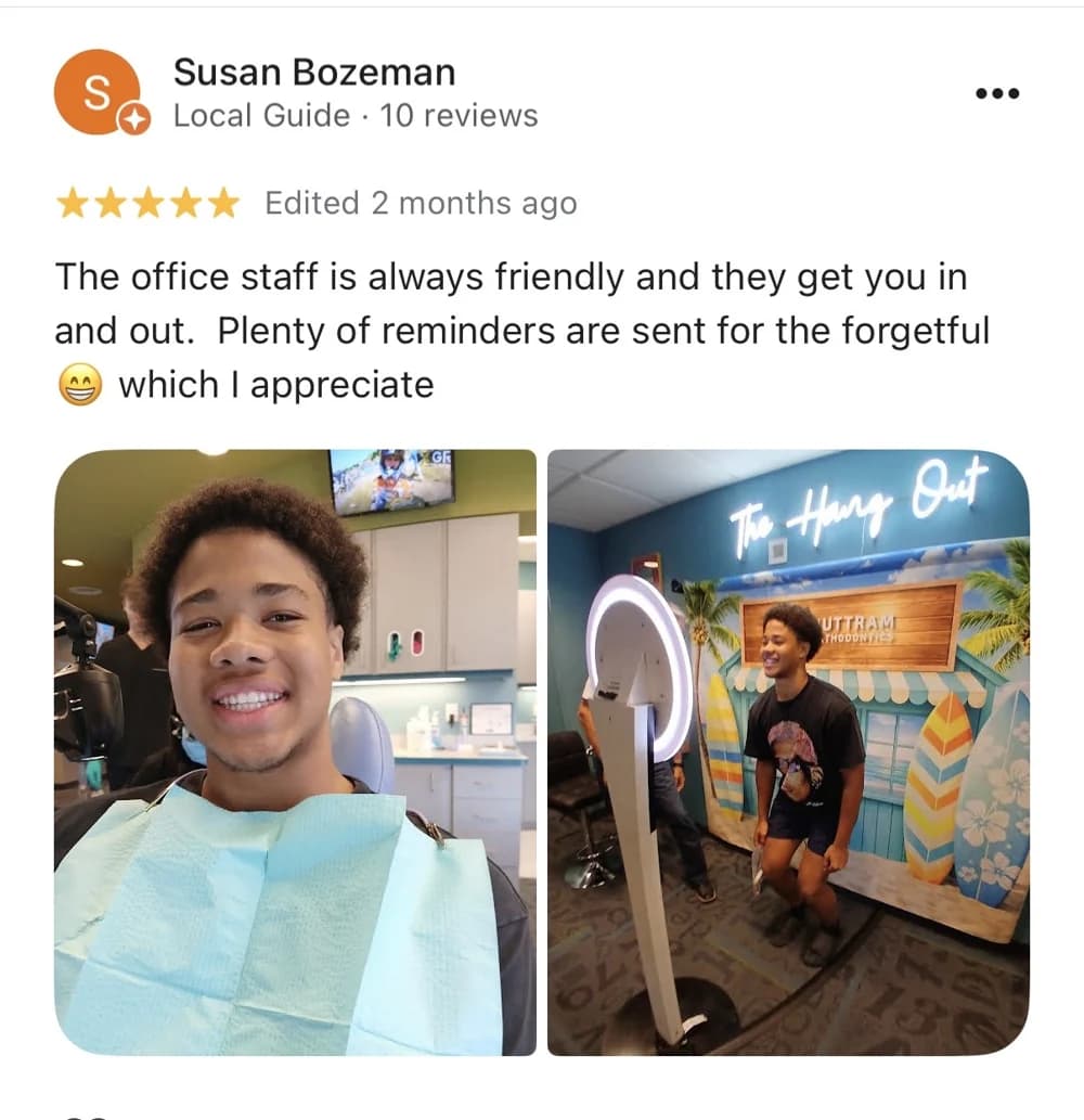 Susan Bozeman’s five-star dental review