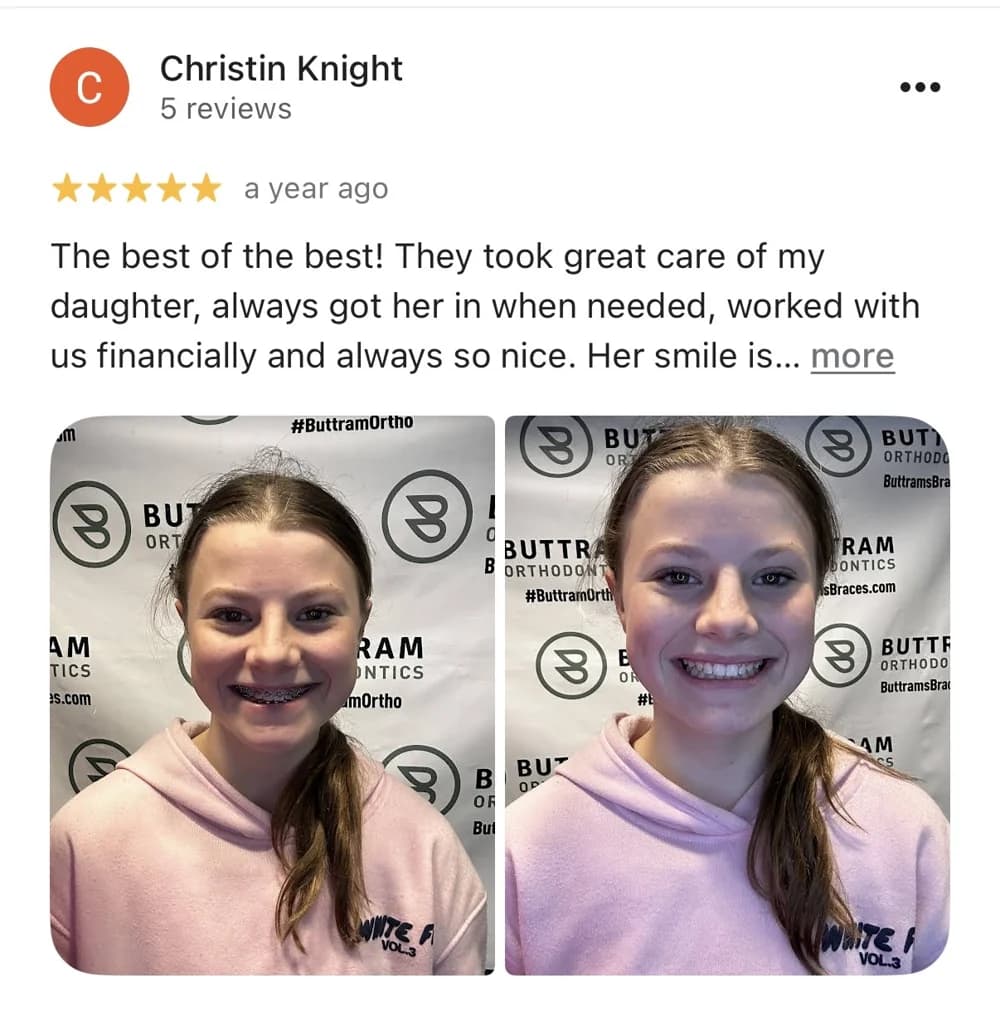 Christin Knight’s five-star orthodontic review