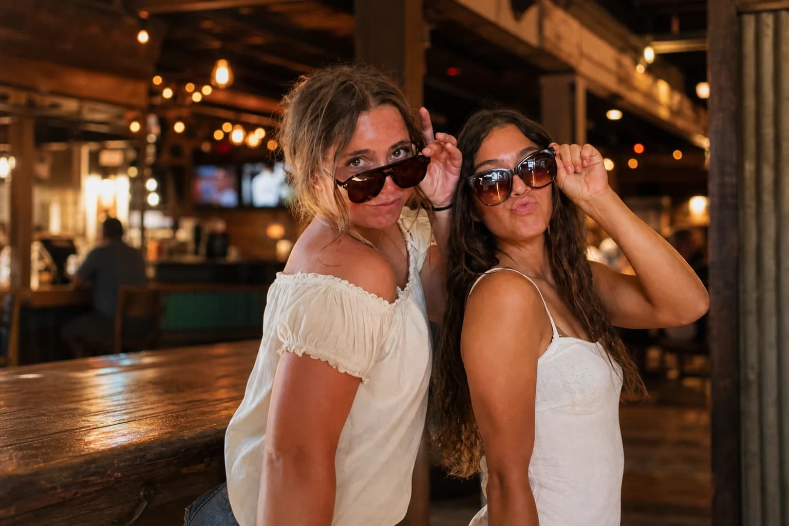Guests at Hurricane Bar & Grill