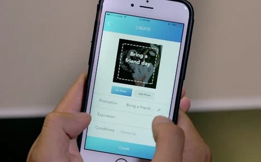 A mobile campaign being created for The Loop