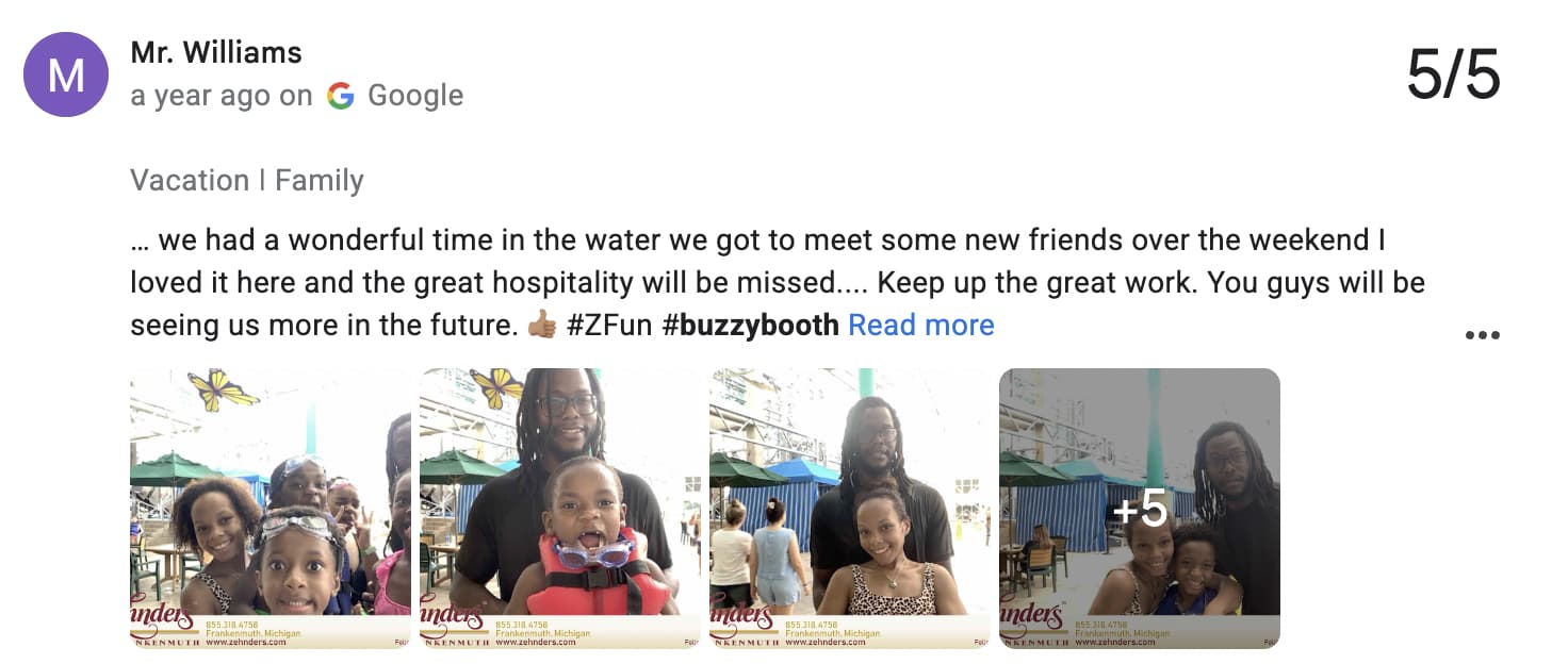 Five-star Splash Village review by Mr. Williams with guest photos